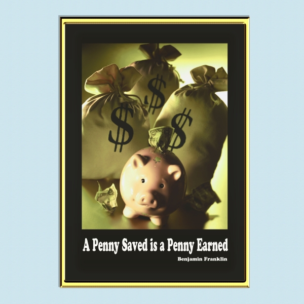 Creation of A Penny Saved...: Step 11